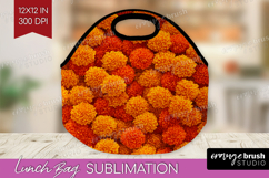 Pastel Floral Lunch Bag - Flower Field Lunch Bug PNG Product Image 1