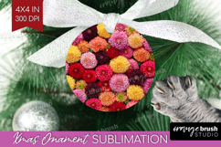 Pastel Floral Ornament PNG - Flower Field PNG Sublimation Product Image 1