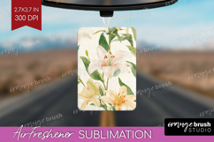 Floral Air Freshener PNG - Spring Flowers PNG Sublimation Product Image 1