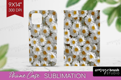 Pastel Floral Phone Case PNG - Flower Field Case PNG Product Image 1