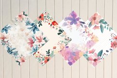 Floral Digital Paper Bundle Product Image 3