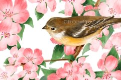 Floral Bird Seamless Pattern Set Product Image 4