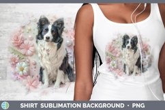 GorgeousFloral Pearl Dog Shirt design.