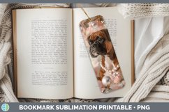 GorgeousFloral Pearl Dog Bookmark design.