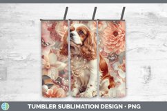 GorgeousFloral Pearl Dog Tumbler design.