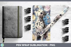 GorgeousFloral Pearl Dog Pen Wrap design.