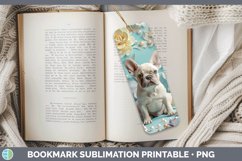 GorgeousFloral Pearl Dog Bookmark design.