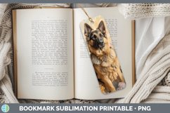 GorgeousFloral Pearl Dog Bookmark design.