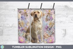 GorgeousFloral Pearl Dog Tumbler design.