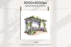 watercolor Garden, Floral Pergola, flowers clipart, sublimation nursery, wedding invitation Floral Pergola Flowers Garden Clipart PNG Scrapbooking Art Watercolor Transparent wedding invitation shirt designs sublimation printable bloom architecture