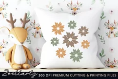 Floral Pillow Design | Flower SVG for T-shirt Mug Tote Bags Product Image 1