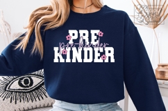 Pre Kinder SVG PNG - Back To School - Hello Pre K Teacher Product Image 1