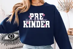 Pre Kinder SVG PNG - Back To School - Hello Pre K Teacher Product Image 1