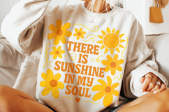 There is Sunshine in My Soul PNG, Summer Vibes PNG, Floral Product Image 2