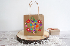 Floral Pumpkin SVG Product Image 2
