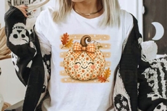 Floral Pumpkin Cute PNG Product Image 2