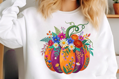 Halloween Pumpkin Sublimation Designs PNG Product Image 12