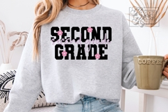 Second Grade Teacher SVG PNG Back To School Hello 2nd Grade Product Image 3