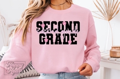 Second Grade Teacher SVG PNG Back To School Hello 2nd Grade Product Image 4