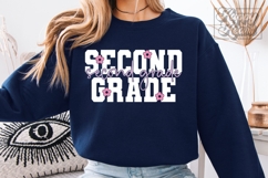 Second Grade Teacher SVG PNG Back To School Hello 2nd Grade Product Image 5