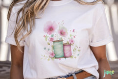 Floral Sewing Sublimation Clipart Bundle Product Image 6