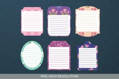 Floral Shaped Journaling Page Product Image 1