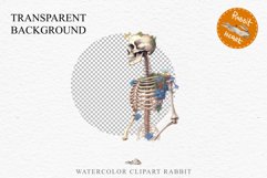 Floral Skeleton Cowboy Halloween Clipart PNG Scrapbooking Fairy Tale Art Image Watercolor Transparent Print illustration sublimation creepy printable digital watercolor Floral Skeleton Skull, spooky clipart, cowboy, Creepy halloween decoration art image