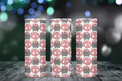 floral skull halloween skinny tumbler sublimation wrap with high resolution and transparant background are for 20oz and 30oz skinny tumbler