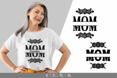 Floral Mom Text Split Monogram Set Product Image 1