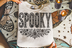 Halloween Spooky PNG, Coquette Bow PNG, Spooky PNG, Pumpkin Product Image 1