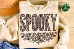 Halloween Spooky PNG, Coquette Bow PNG, Spooky PNG, Pumpkin Product Image 3