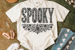 Halloween Spooky PNG, Coquette Bow PNG, Spooky PNG, Pumpkin Product Image 4