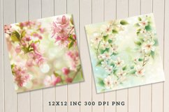 Floral Spring Seamless Digital Paper Bundle Product Image 6