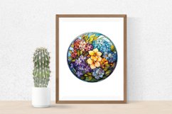 Floral Stained Glass Sublimation Bundle, Stained Glass Flowers, Stained Glass Coaster, Flower Stained Glass Clip Art ,Flower Stained Glass Sublimation, Sublimation Png, Coaster Png, Coaster Sublimation,