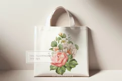 Bouquet with rose PNG | Floral Sublimation design Product Image 2