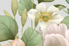 Bouquet with rose PNG | Floral Sublimation design Product Image 3