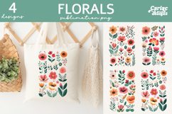 Floral Sublimation Designs