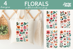 Floral Sublimation Designs