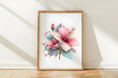 Floral Summer Clipart Sublimation Product Image 3
