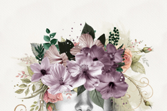 Floral Surrealism Watercolor Art Photo Effect Product Image 7