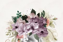 Floral Surrealism Watercolor Art Photo Effect Product Image 9