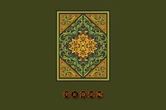 Floral symphony masterful engravings with beautiful ornament Product Image 1