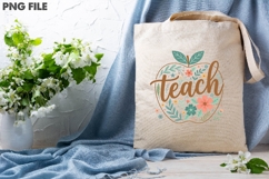 Floral Teacher Sublimation Design Product Image 3