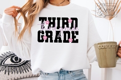 Third Grade Teacher SVG PNG Back To School Hello 3rd Grade Product Image 1