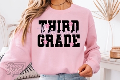 Third Grade Teacher SVG PNG Back To School Hello 3rd Grade Product Image 5