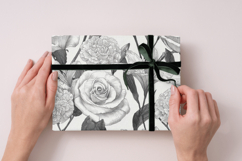 Floral Toile Line Art pattern Product Image 4