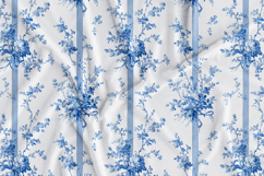 Toile Floral Seamless Patterns Product Image 13