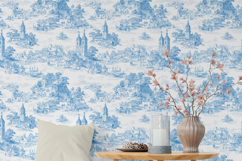 Toile Floral Seamless Patterns Product Image 7