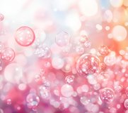 Abstract tumbler, pink tumbler, soap bubbles tumbler wrap Product Image 2