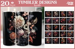 Floral Tumbler Sublimation Bundle